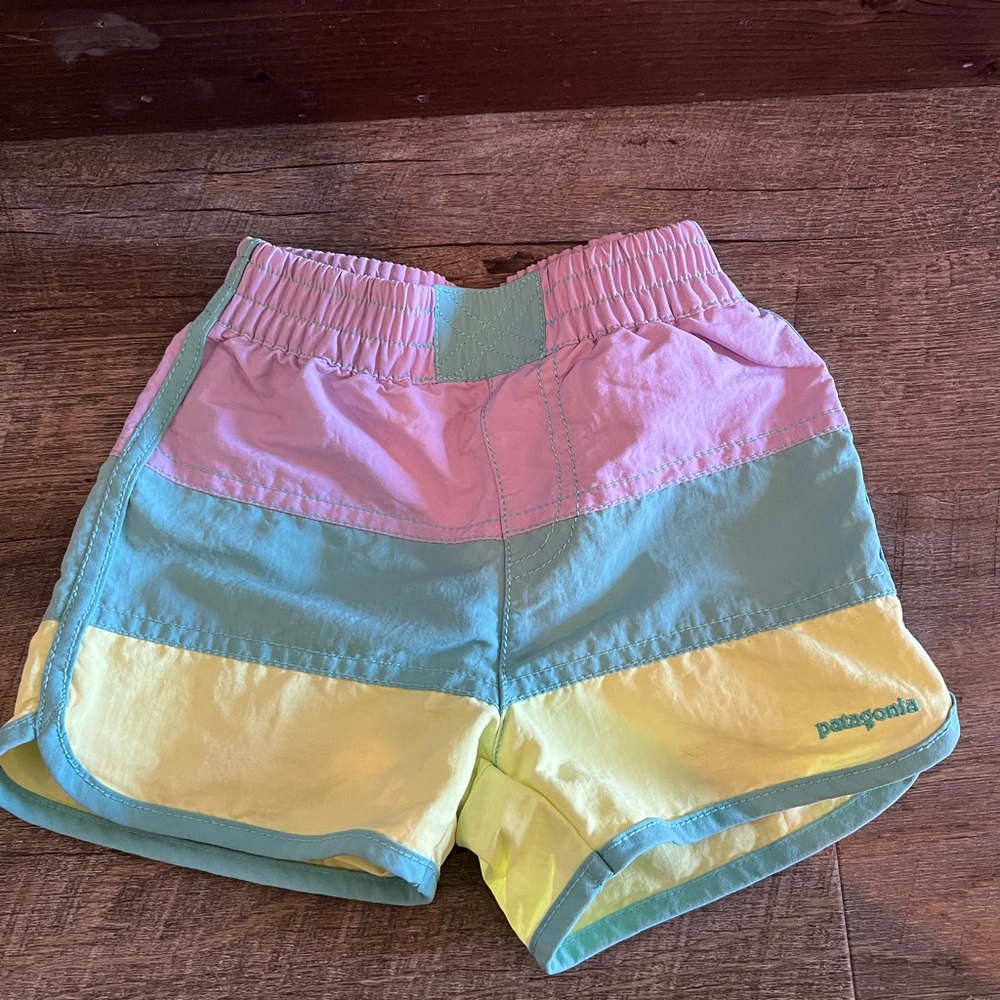 Patagonia Pastel Colorblock Shorts